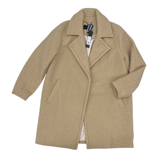 Coat Other By Bcbgmaxazria In Tan, Size:L
