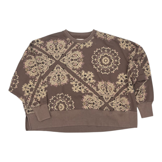 Sweatshirt Crewneck By American Eagle In Brown, Size:M