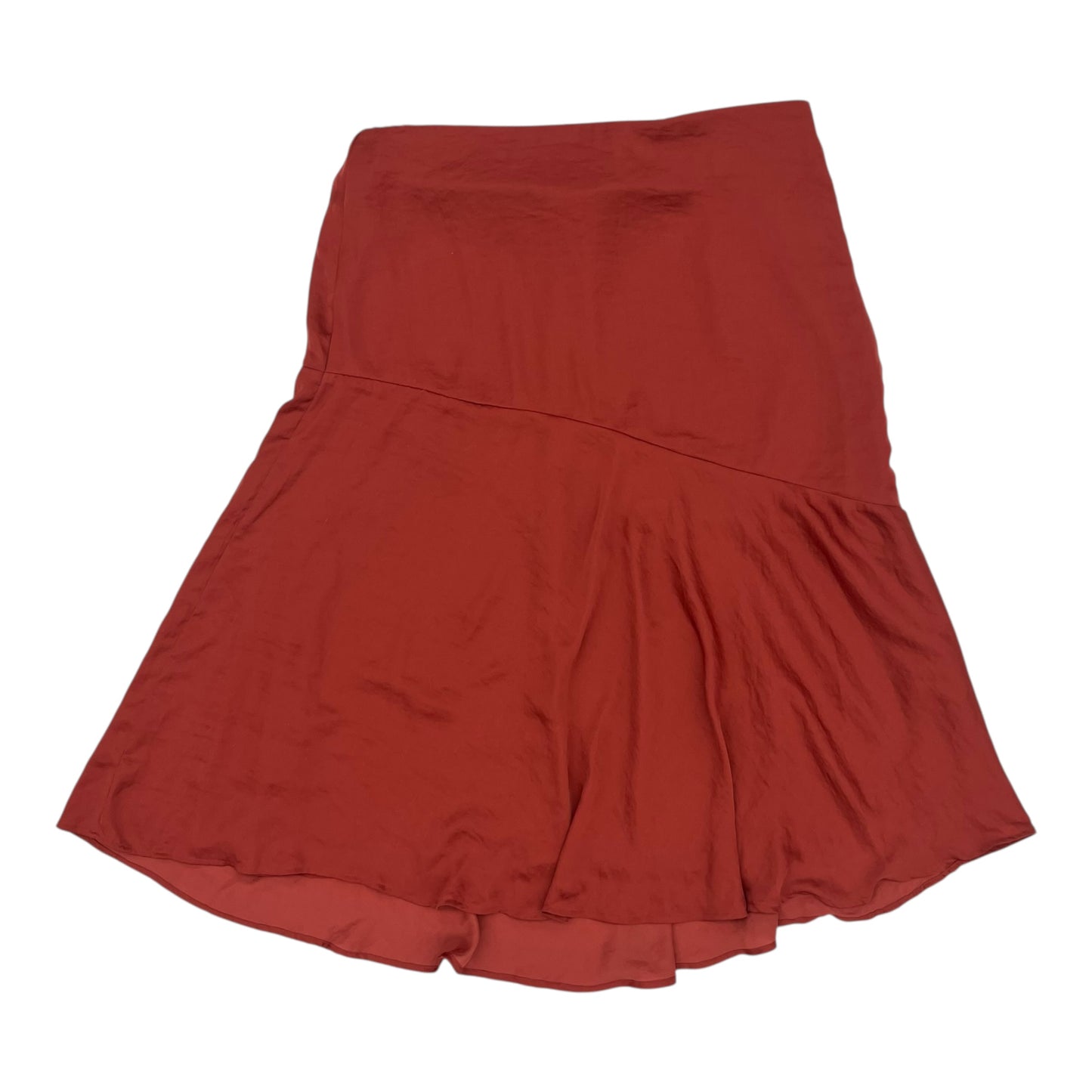 Skirt Midi By American Eagle In Red, Size:Xl
