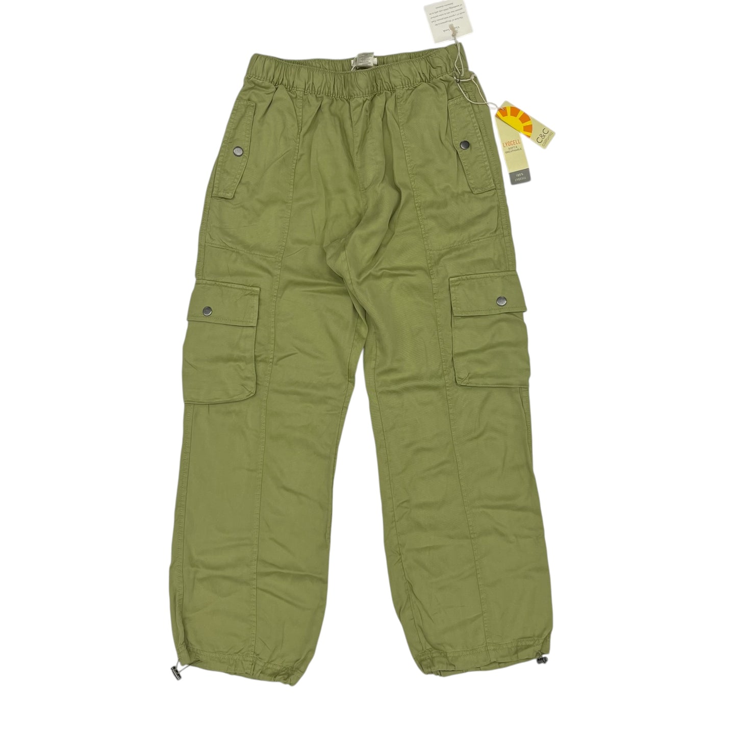 Pants Joggers By C And C In Green, Size:S