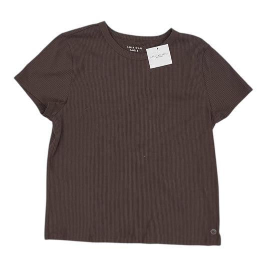 Top Ss By American Eagle In Brown, Size:Xl