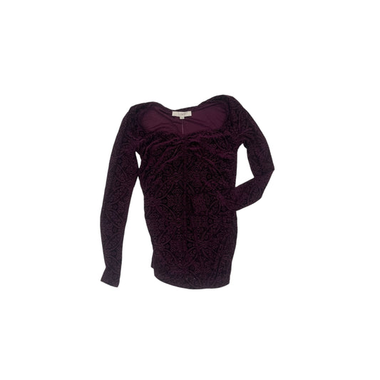 Top Ls By Loft In Purple, Size:M