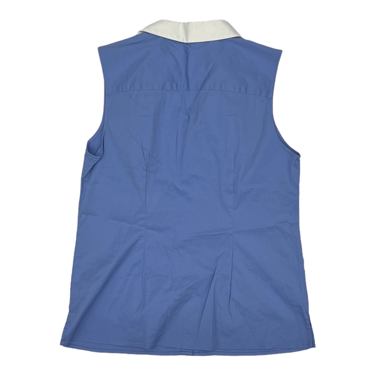 BLUE BLOUSE SLEEVELESS by ANN TAYLOR Size:S