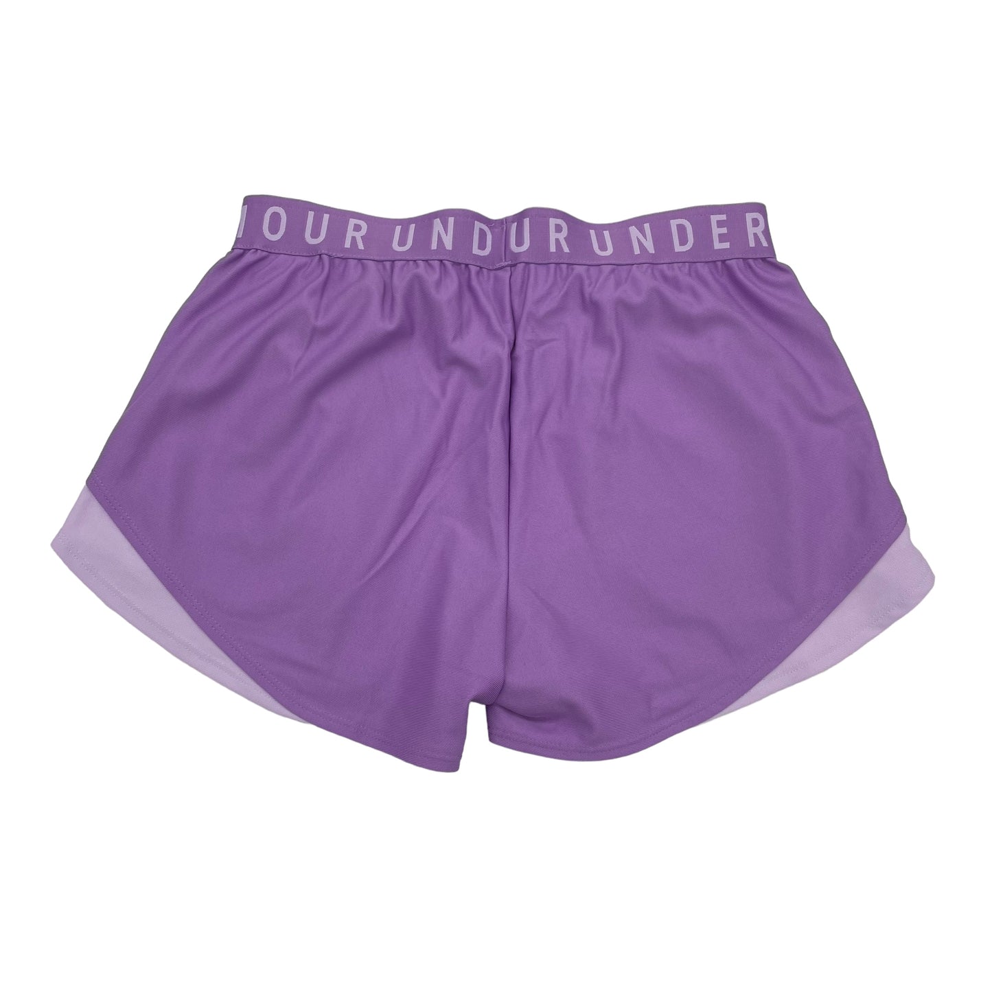 PURPLE ATHLETIC SHORTS by UNDER ARMOUR Size:S