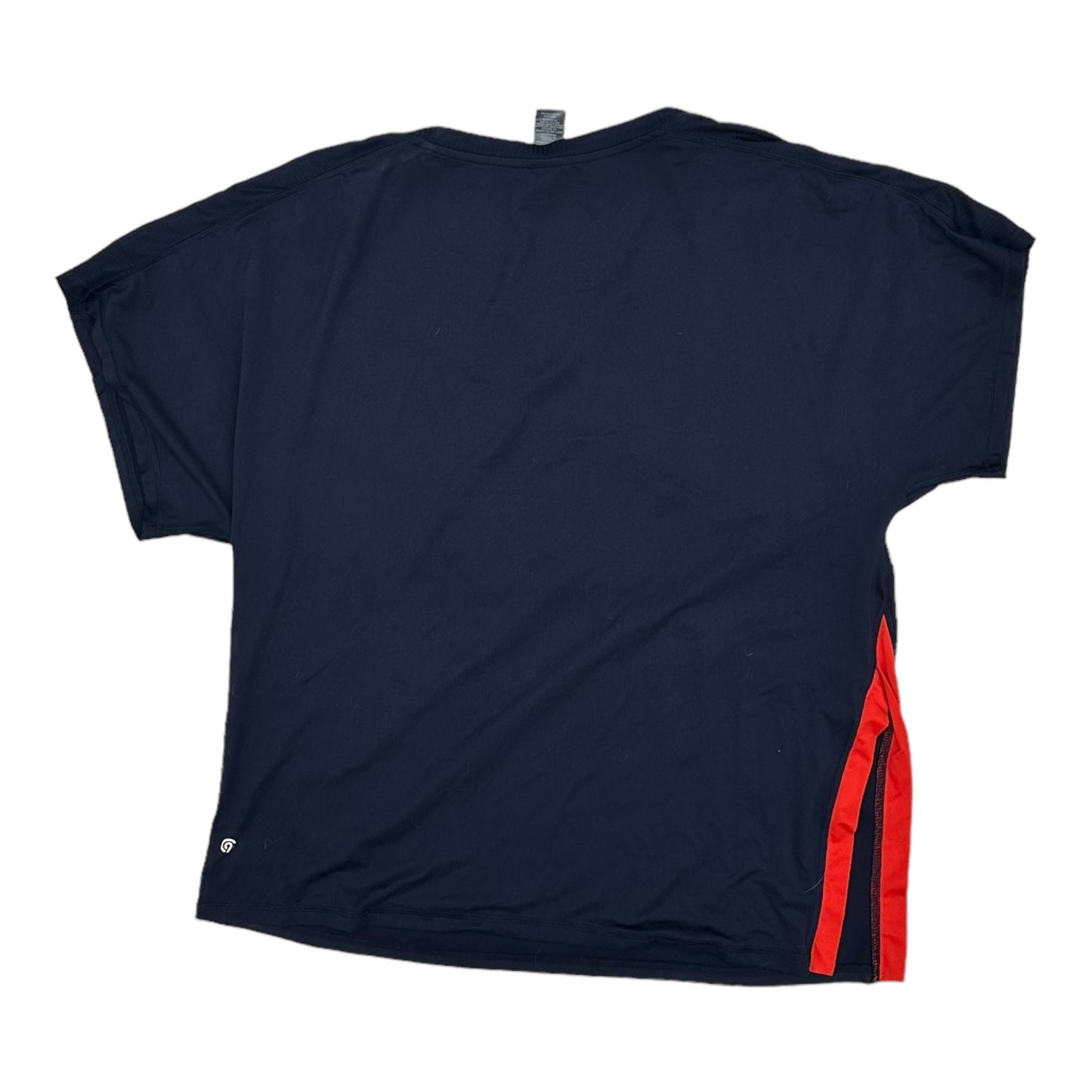 BLUE ATHLETIC TOP SS by CHAMPION Size:XXL