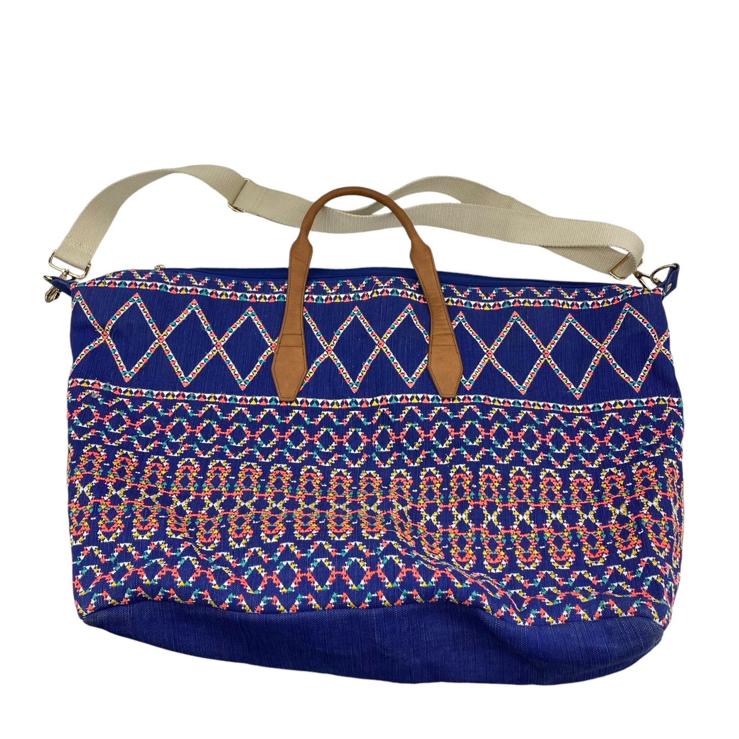 BLUE DUFFLE AND WEEKENDER by MERONA Size:LARGE