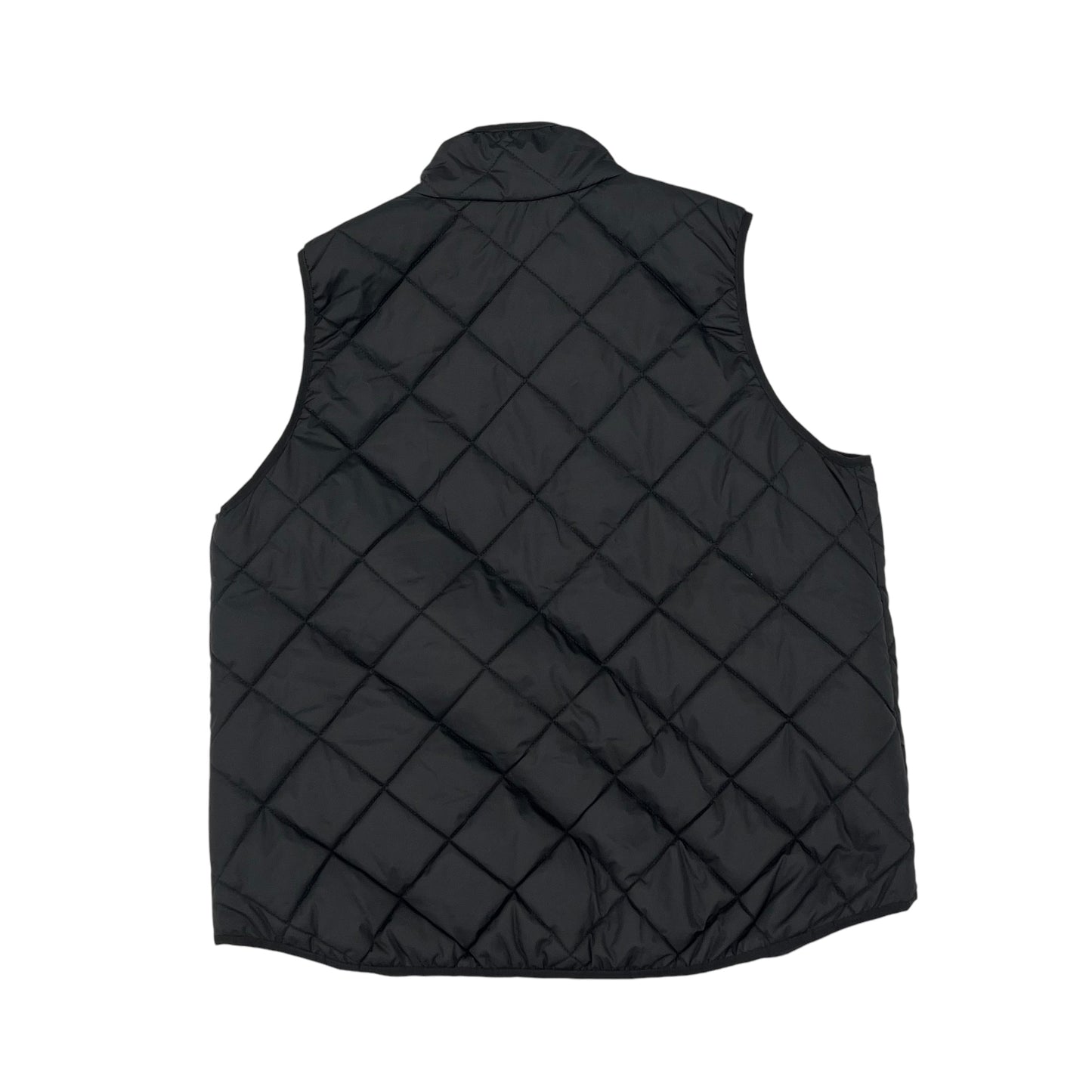 BLACK VEST PUFFER & QUILTED by WORKSHOP Size:2X