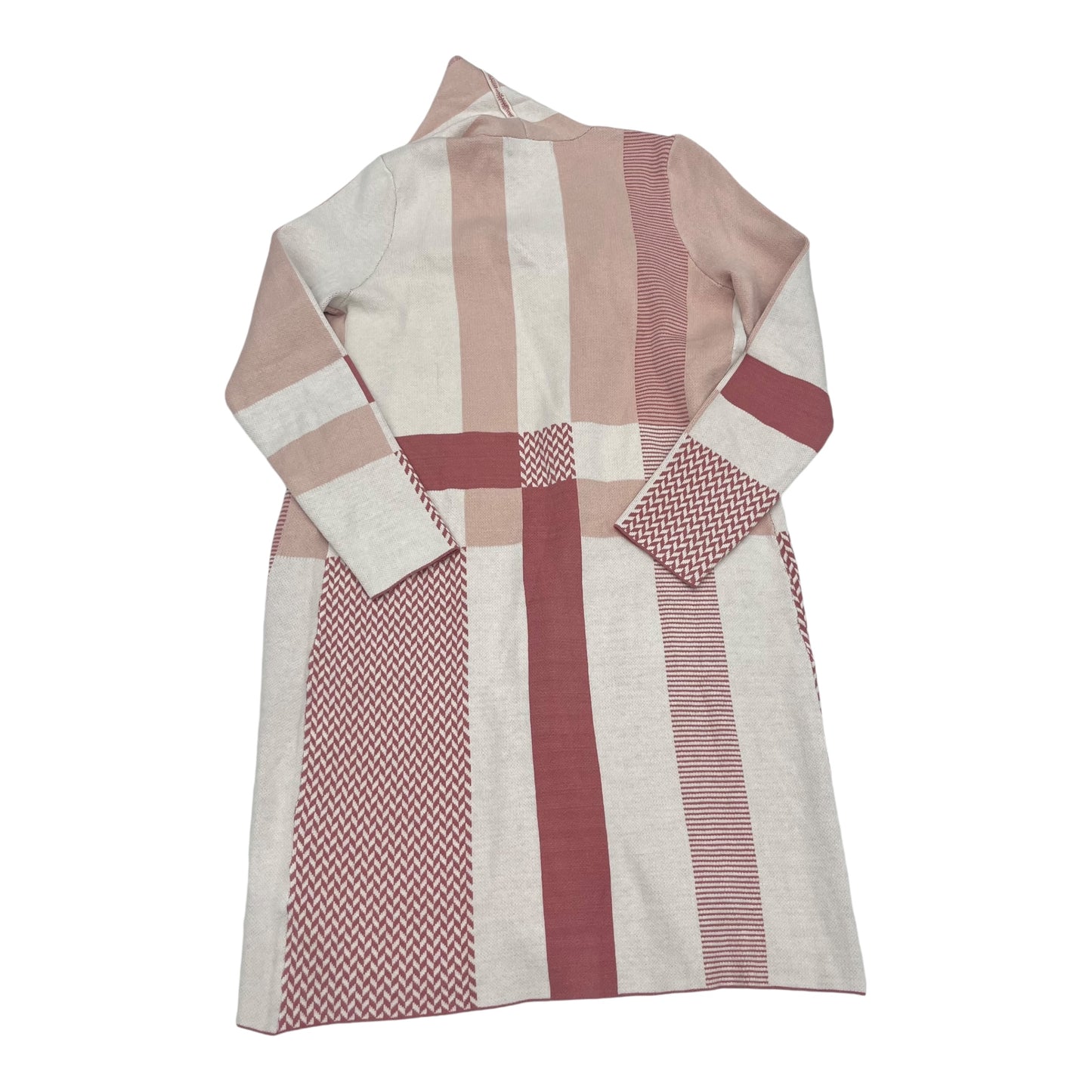 Cardigan By Liz Claiborne In Pink, Size:S