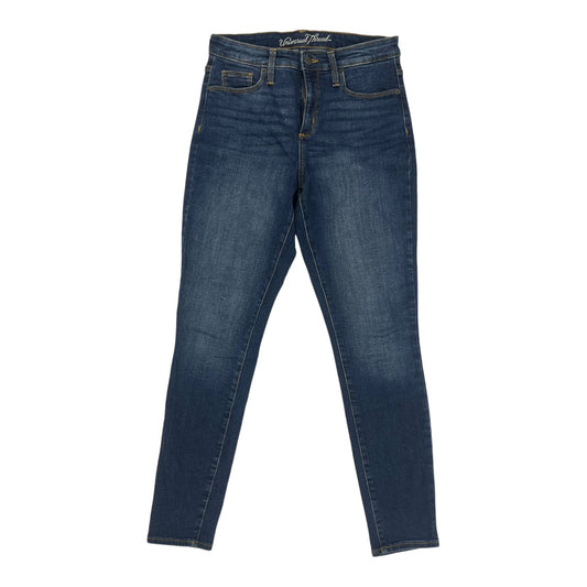 Jeans Skinny By Universal Thread In Blue Denim, Size:6