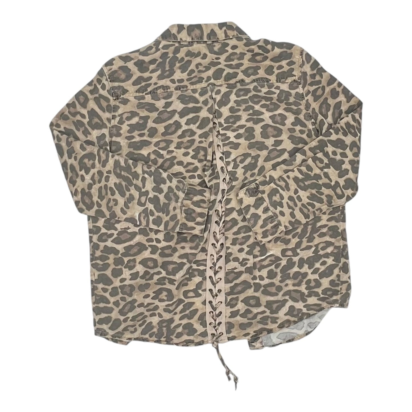 Top Ls By Vintage Havana In Animal Print, Size:S