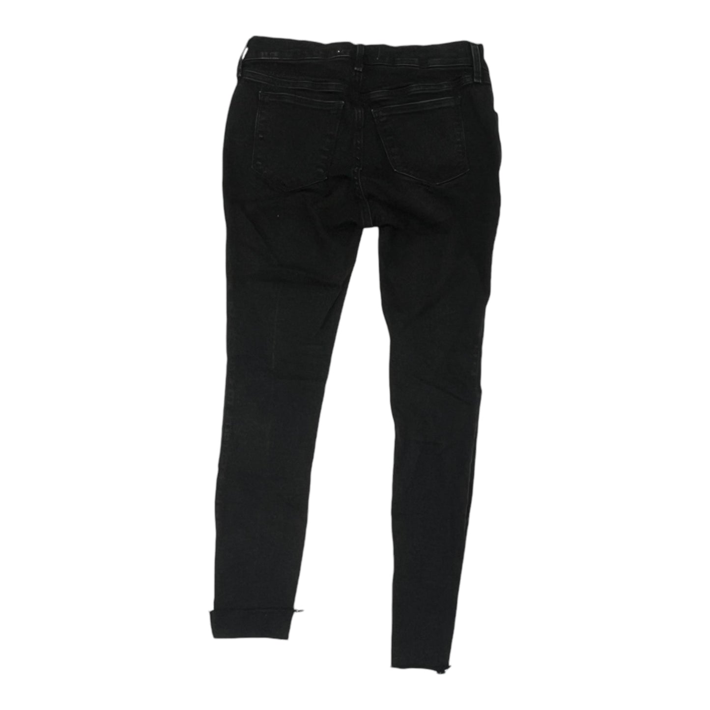 Mat Jeans By Abercrombie And Fitch In Black Denim, Size:2