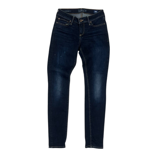 Jeans Skinny By Lucky Brand In Blue Denim, Size:0