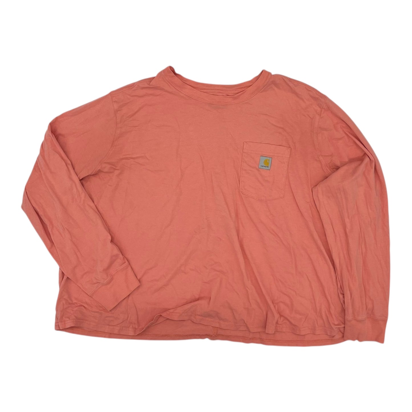 Top Ls By Carhartt In Orange, Size:2X