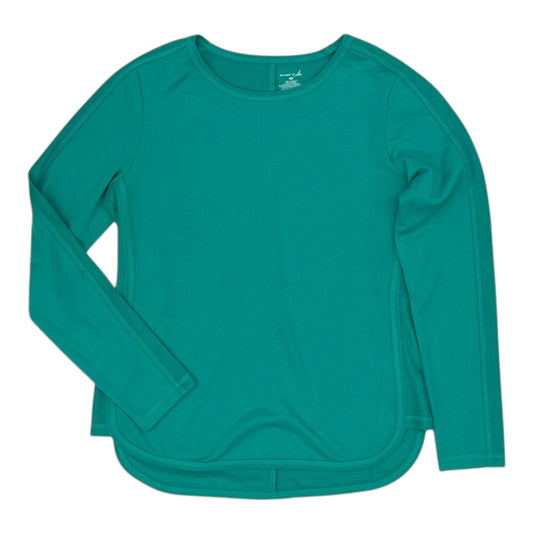 Athletic Sweatshirt Crewneck By Exertek In Teal, Size:M