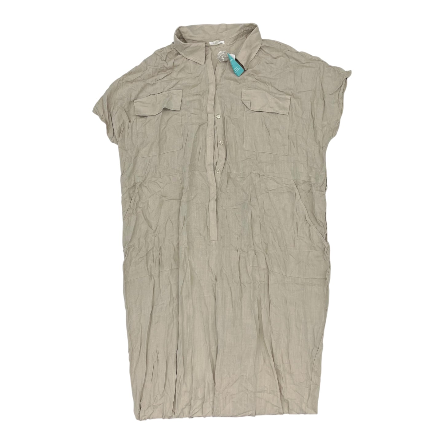 Jumpsuit By Maurices In Tan, Size:3X