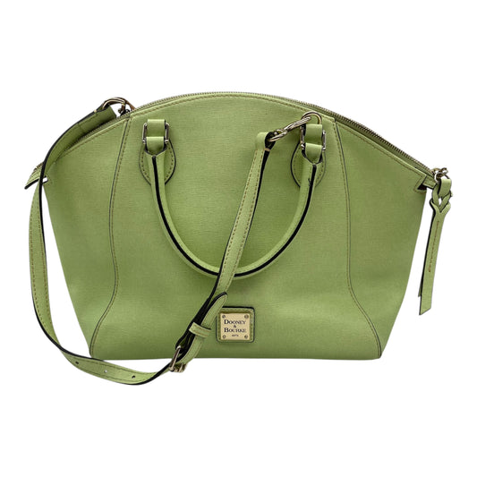 Handbag Designer By Dooney And Bourke In Green, Size:Medium