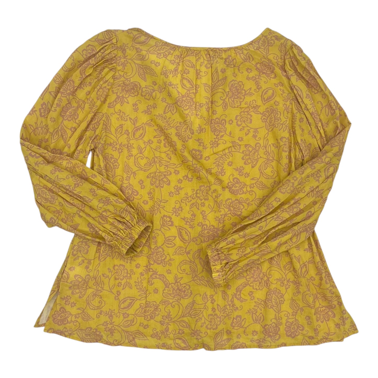 Top Ls By By Together In Yellow, Size:M