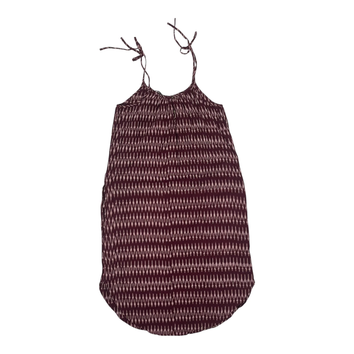 Dress Casual Short By Madewell In Maroon, Size:Xs
