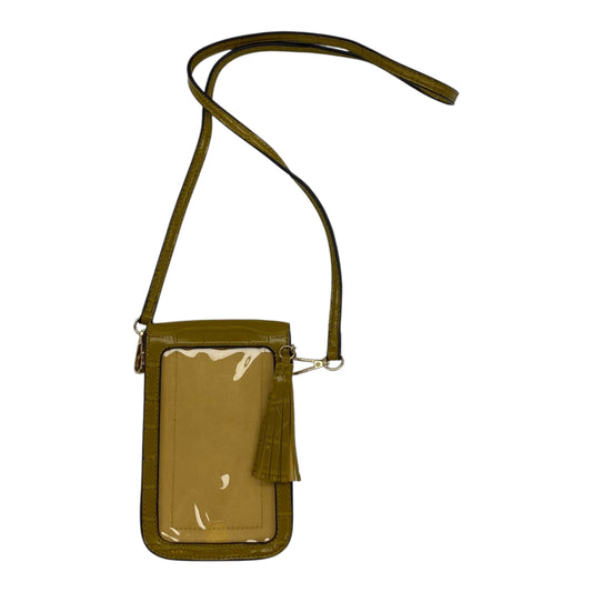 Crossbody By Clothes Mentor In Yellow, Size:Small