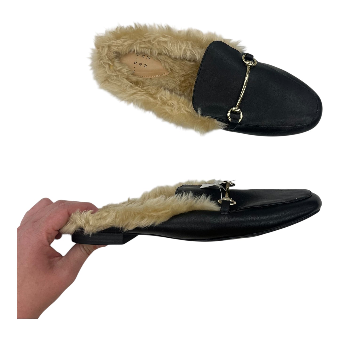 Shoes Flats By A New Day In Black, Size:8.5