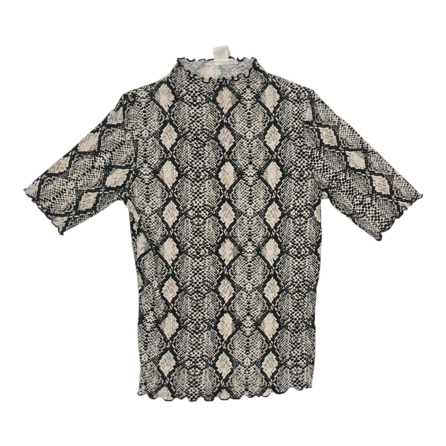 Top Ss By Caution To The Wind In Snakeskin Print, Size:S