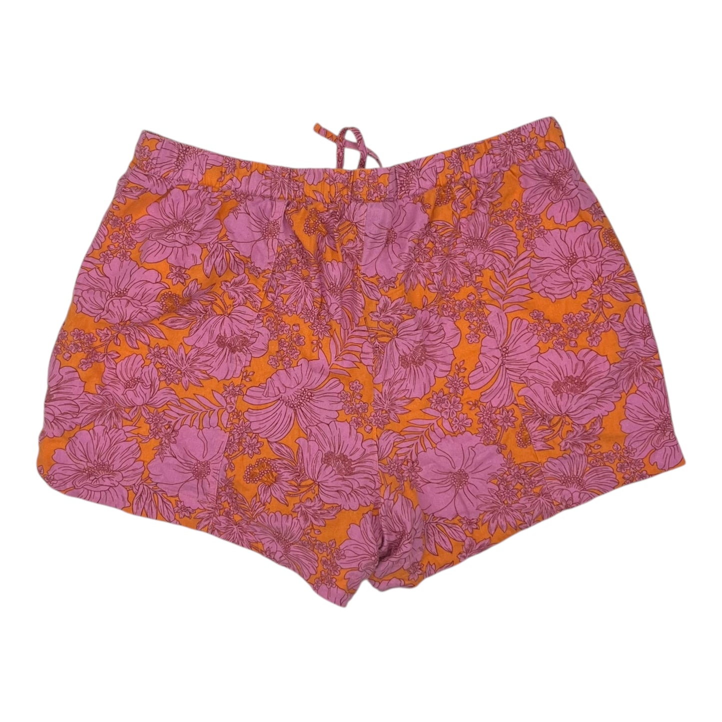 Shorts By Universal Thread In Orange & Pink, Size:Xxxl