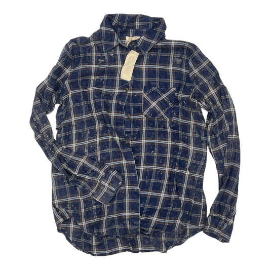 Top Ls By Mystree In Blue, Size:L