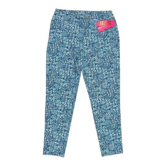 Pants Designer By Lilly Pulitzer In Blue & White, Size:10