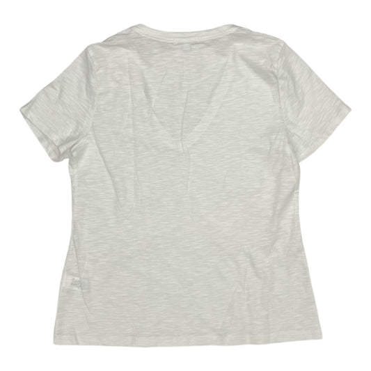 Athletic Top Ss By Beyond Yoga In White, Size:M