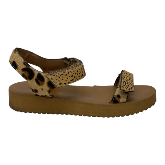 Sandals Flats By Madewell In Tan, Size:8.5
