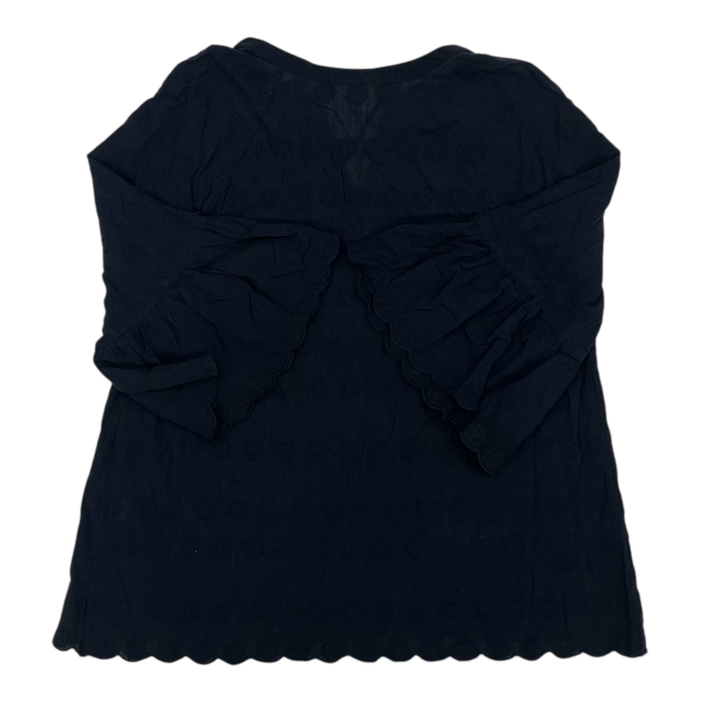Blouse 3/4 Sleeve By J. Jill In Blue, Size:S