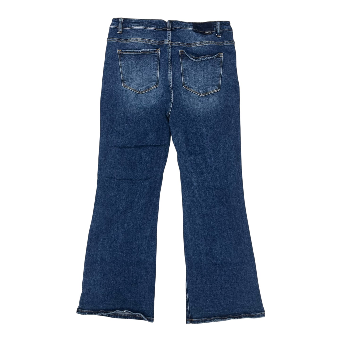 Jeans Flared By Risen In Blue Denim, Size:1X