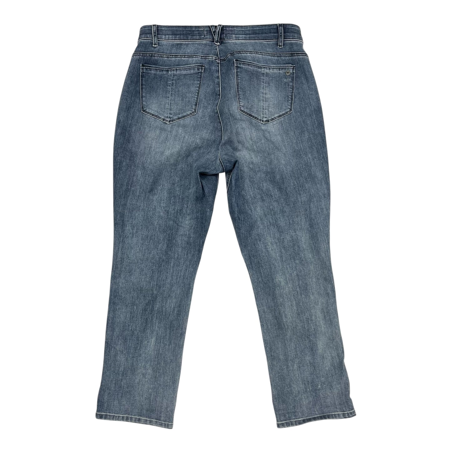 Jeans Straight By Democracy In Blue Denim, Size:20