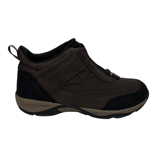 Boots Ankle Flats By Easy Spirit In Brown, Size:8