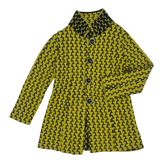 Sweater Cardigan By Clothes Mentor In Green, Size:M