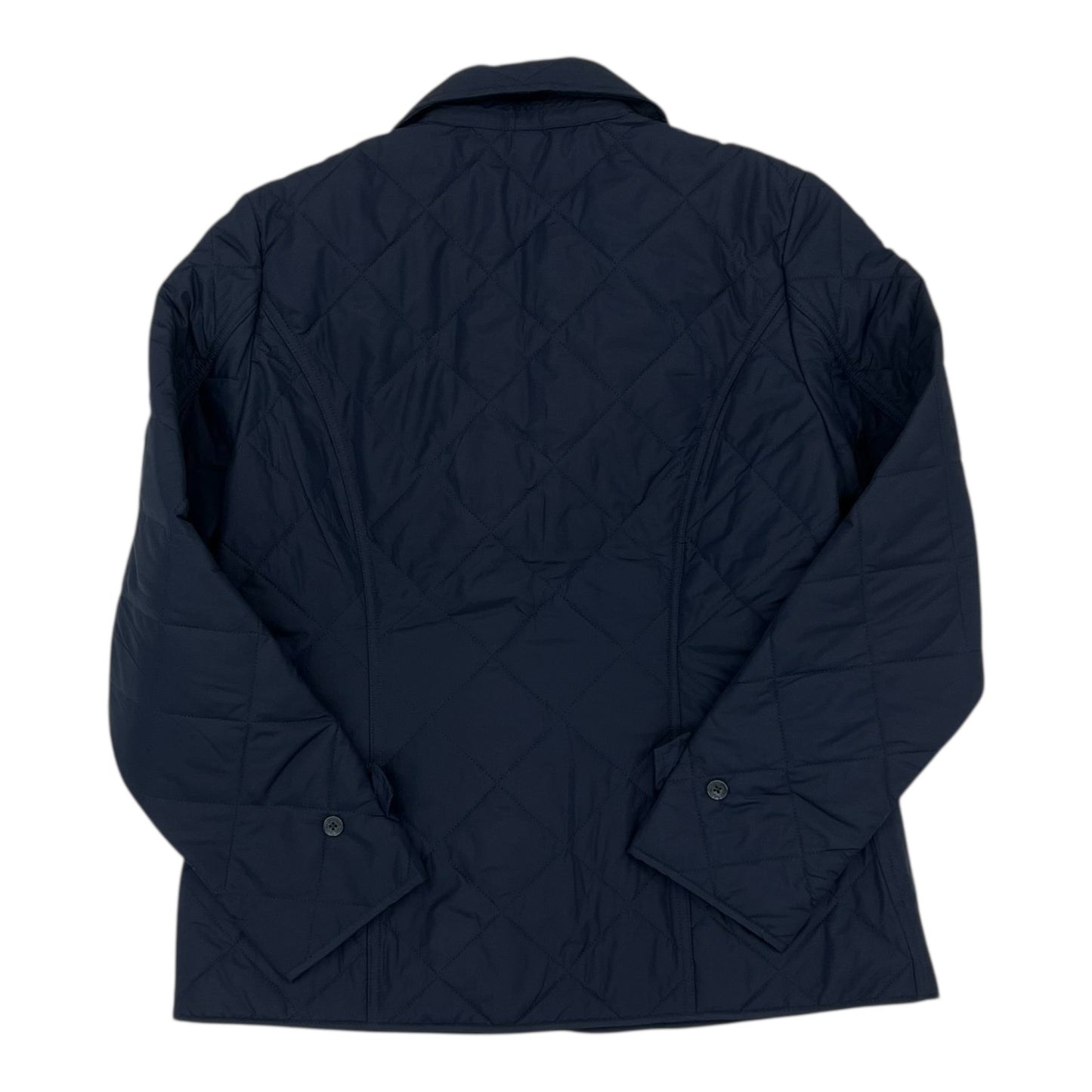 Jacket Puffer & Quilted By Brooks Brothers In Navy, Size:L