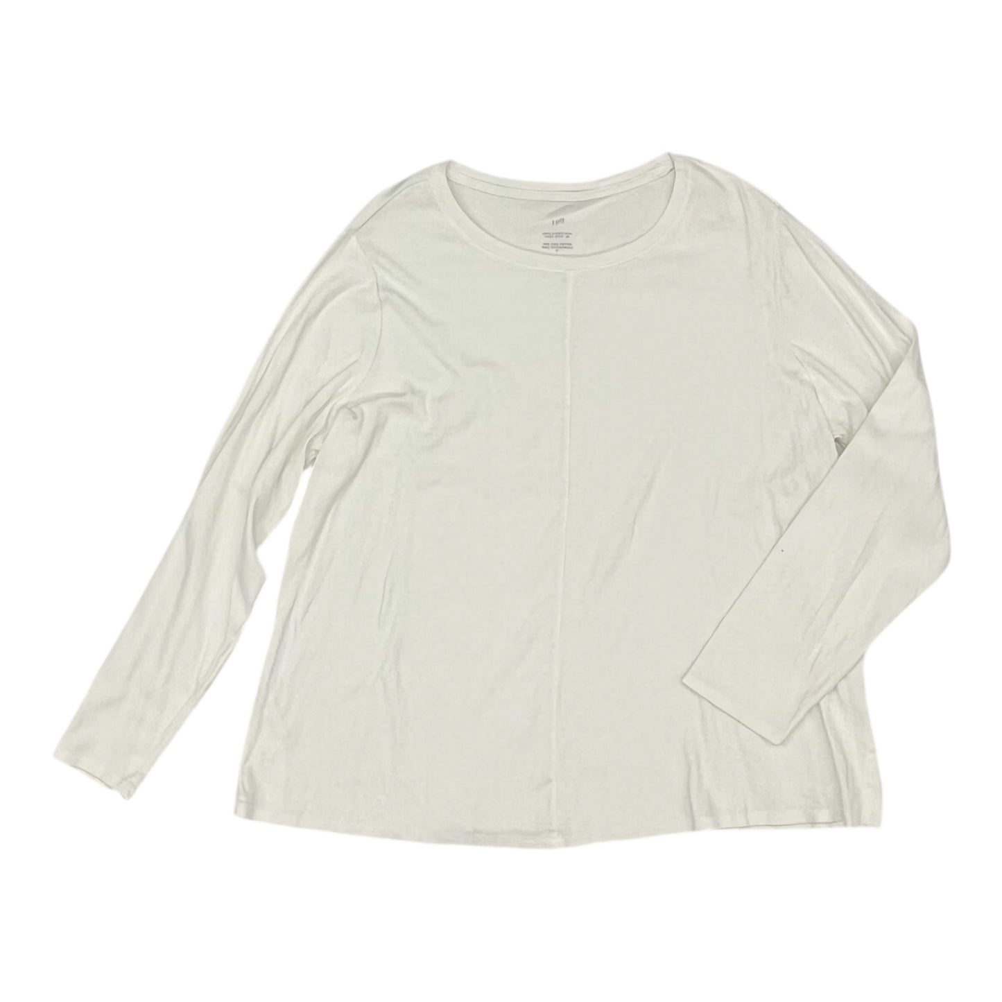 Top Ls By J. Jill In White, Size:Xl