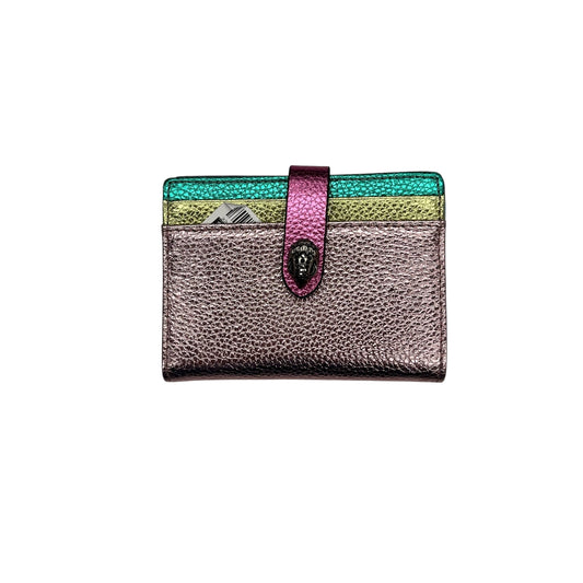 Wallet Designer By Kurt Geiger In Rainbow Print, Size:Small