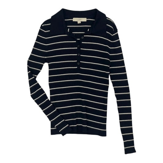 Top Ls By Loft In Navy, Size:M