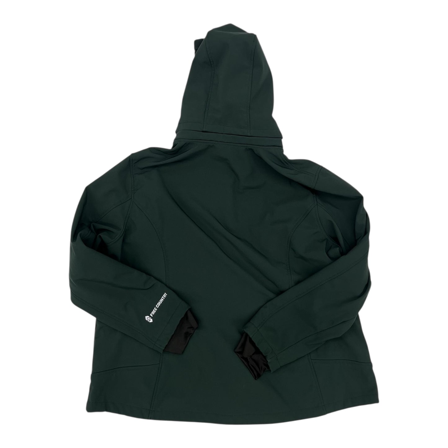Jacket Fleece By Free Country In Green, Size:2X