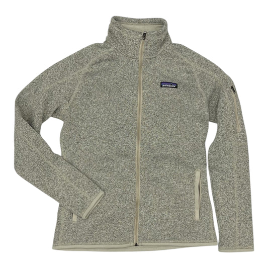 Jacket Fleece By Patagonia In Tan, Size:M