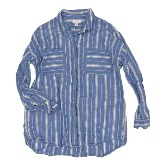 Top Ls By J. Jill In Blue & White, Size:S