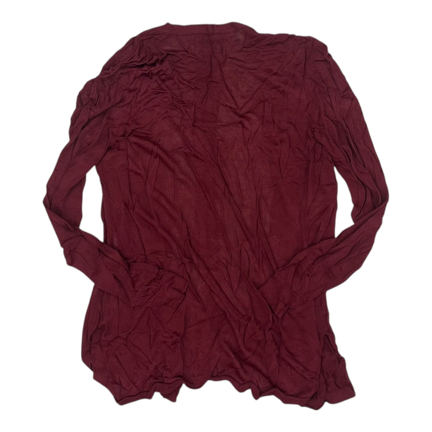 Cardigan By White House Black Market In Red, Size:L