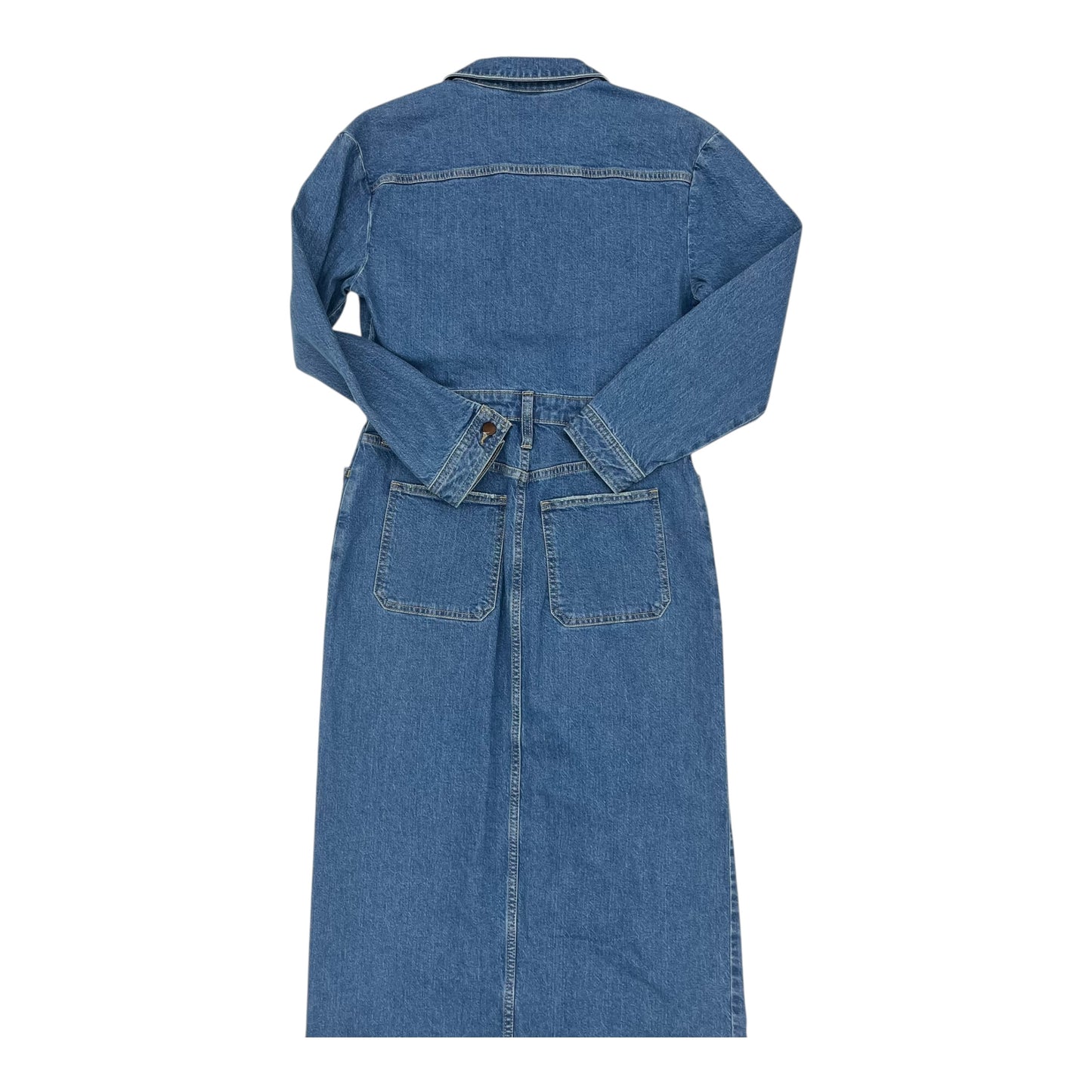 Dress Casual Maxi By Universal Thread In Blue Denim, Size:6