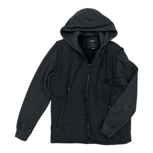 Jacket Puffer & Quilted By Clothes Mentor In Black, Size:S