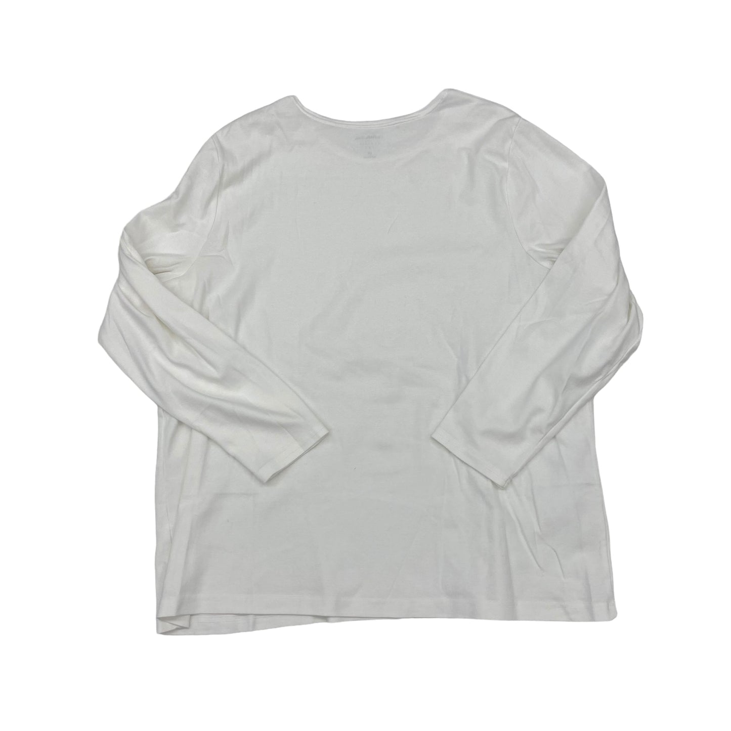 WHITE TOP LS by CROFT AND BARROW Size:3X