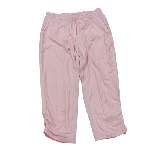 PINK LULULEMON ATHLETIC PANTS, Size L