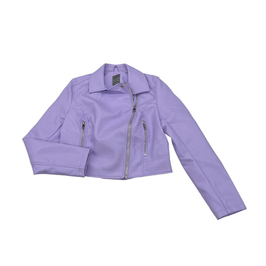 PURPLE JACKET MOTO by PRIMARK Size:S