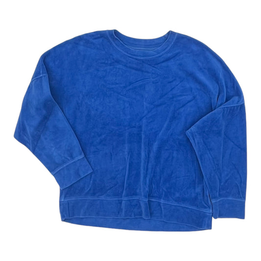 Sweatshirt Crewneck By Aerie In Blue, Size:M