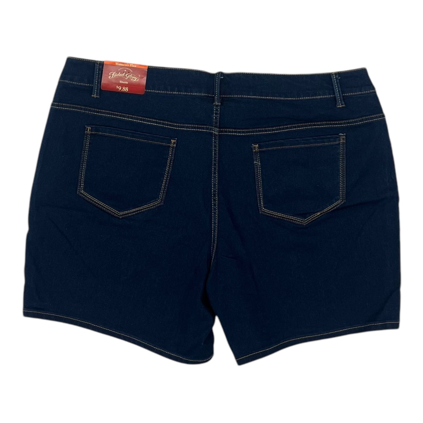 Shorts By Faded Glory In Blue Denim, Size:24